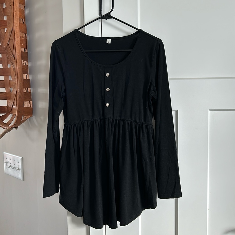 Long Sleeve Maternity Shirt